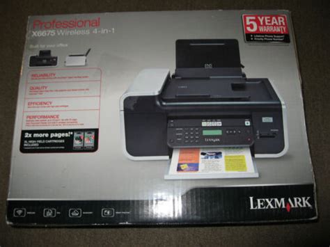 Lexmark X All In One Inkjet Printer For Sale Online Ebay