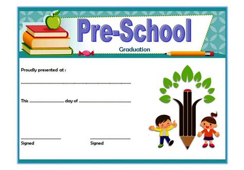 Preschool Graduation Certificate Free Printable: 10+ Designs – Fresh ...