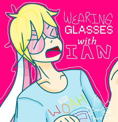 Ian Wearing Glasses By P1e Undy On Deviantart