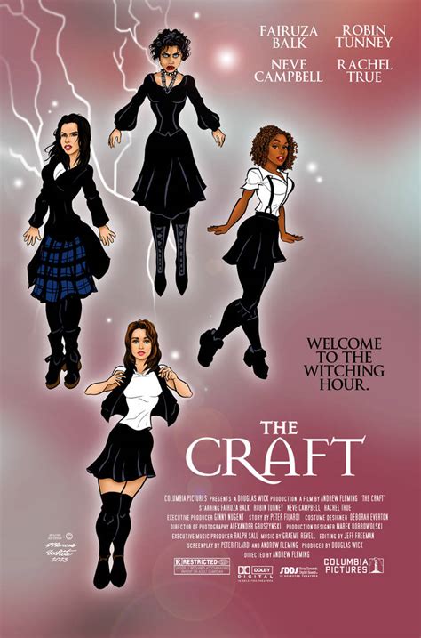 The Craft 1996 Movie Poster Art By Marcustheartist On Deviantart