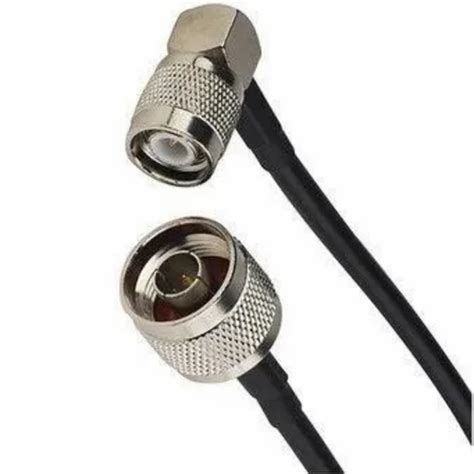 N Male To TNC Male Right Angle RG 58 Cable Contact Material Copper At