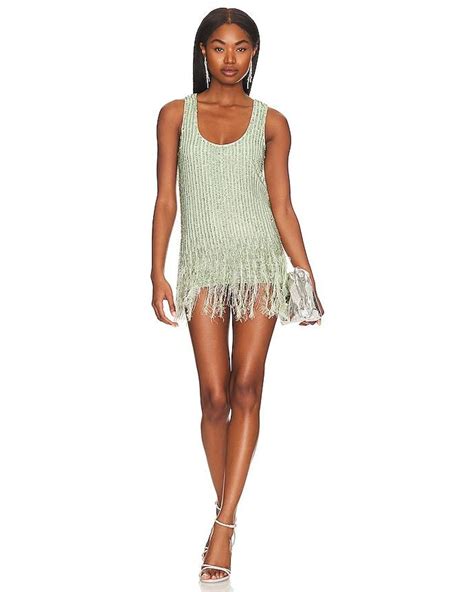 Nbd Lya Embellished Micro Mini Dress Lyst