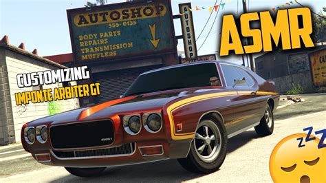 Asmr Gta Customizing The Imponte Arbiter Gtcar Youtube