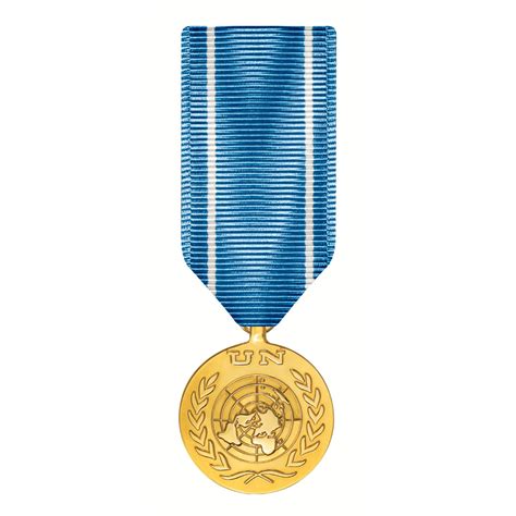 United Nations Medal Miniature Anodized