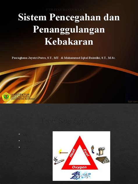 Sistem Pencegahan Dan Penanggulangan Kebakaran | PDF