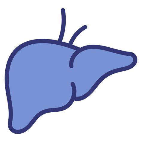 Liver Generic Blue Icon