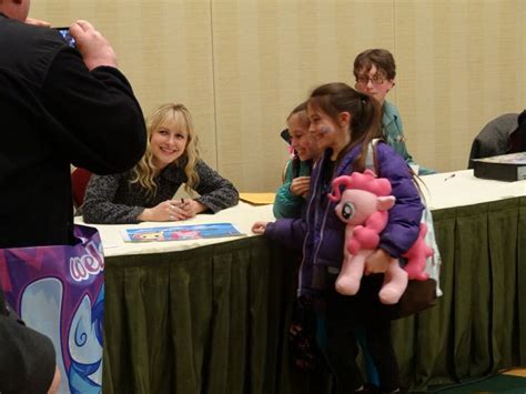 Meeting Andrea Libman, voice actor for Pinkie Pie and Fluttershy at ...