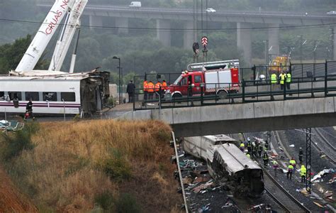 Quinto Aniversario Del Accidente Del Tren Alvia De Santiago Fotos