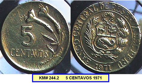 Numismatica Del Peru Monedas Peruanas Peruvian Coins Centavos