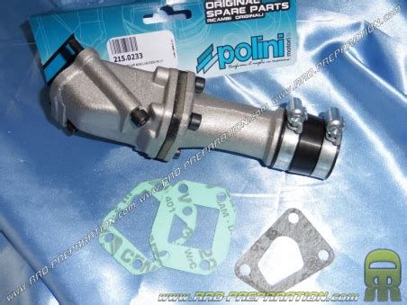 Kit admisión POLINI tubo válvulas 24 para flexible CP en VESPA HP