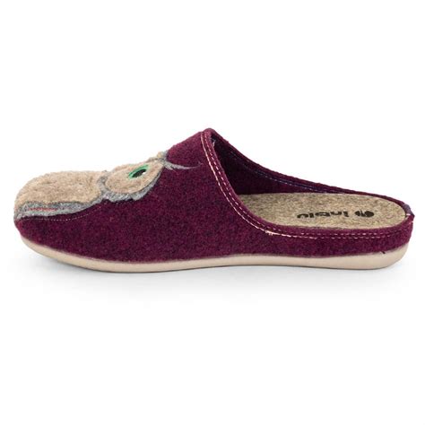 Войлочные тапочки INBLU GF-5H Сливовые в INBLU SHOP
