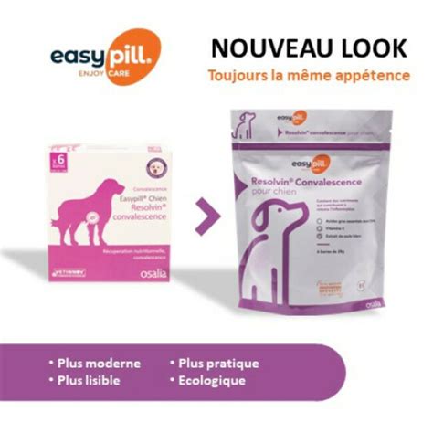 Easypill Resolvin Convalescence Pour Chiens