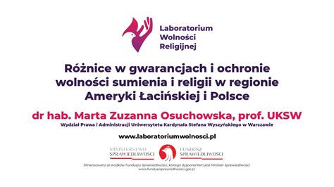 Podcast Różnice w gwarancjach i ochronie wolności sumienia w Ameryce