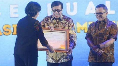 Miliki Kinerja Anggaran Terbaik Kemenkumham Raih Penghargaan Dari