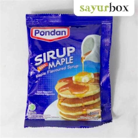 Jual Pondan Sirup Maple Ml Sayurbox Jkt Di Seller Sayurbox