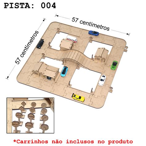 Pista Para Carrinho - Pista para carrinho (004) (Quebra cabeça) (Hot Wheels) (TriniToy ...