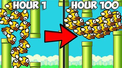 Ai Learns To Play Flappy Bird Youtube