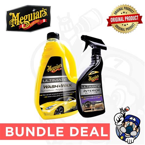 MEGUIAR S Ultimate Wash Interior Care Set Ultimate Wash Wax