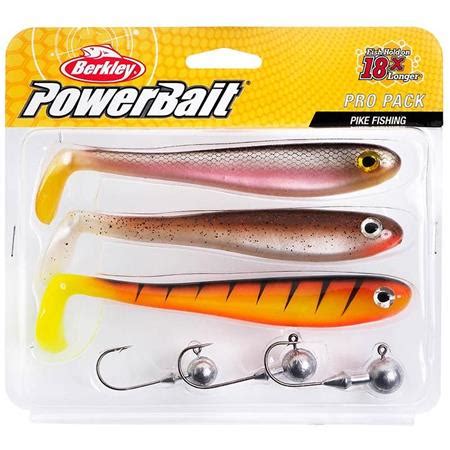 Kit Leurres Souples Berkley Pro Pack Pike