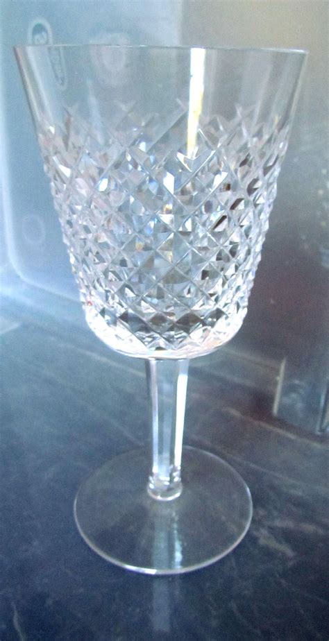 Waterford Crystal Alana Pattern 7 Water Goblet Waterford Crystal Wine Goblets Crystals