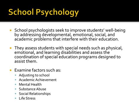 Ppt The Psychology Major Workshop Powerpoint Presentation Free