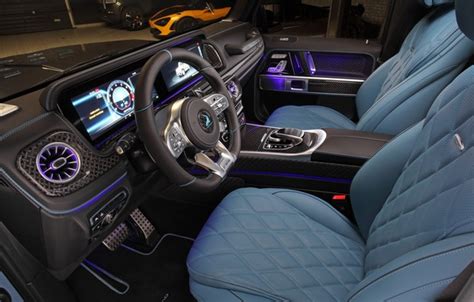 Wallpaper Interior Mercedes SUV Mercedes AMG Inferno 4x4 Gaelic