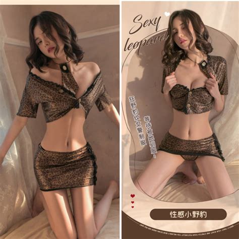 Promo Sexy Lingerie Seksi Set Cosplay Pramugari G String Seragam