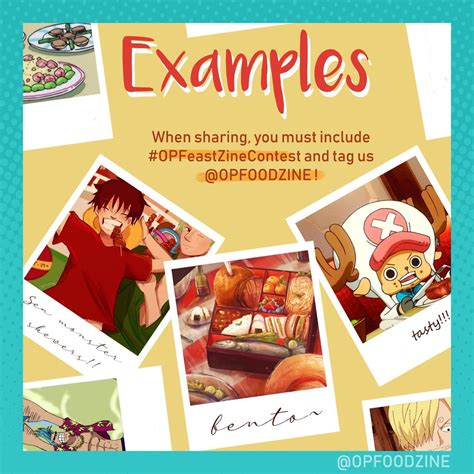 One Piece Food Zine