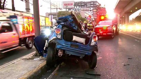 Mujer Sobrevive Milagrosamente A Fuerte Accidente En Tlalpan CDMX N