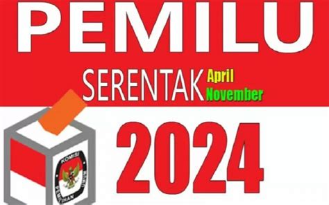 Pilpres Pileg 2024 Digelar 14 Februari Pilkada Serentak 27 November