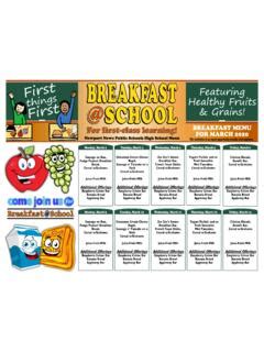 Available Daily - Newport News Public Schools, Newport ... | High School Lunch Menu | PDF4PRO