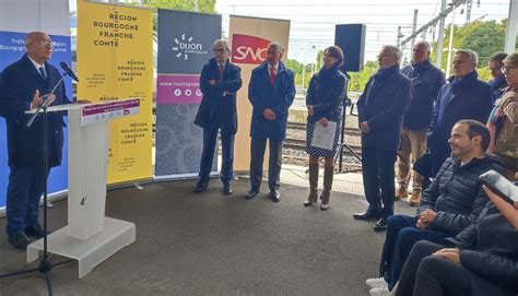 Gare De Dijon Ville Inauguration De La Gare Totalement Accessible Le