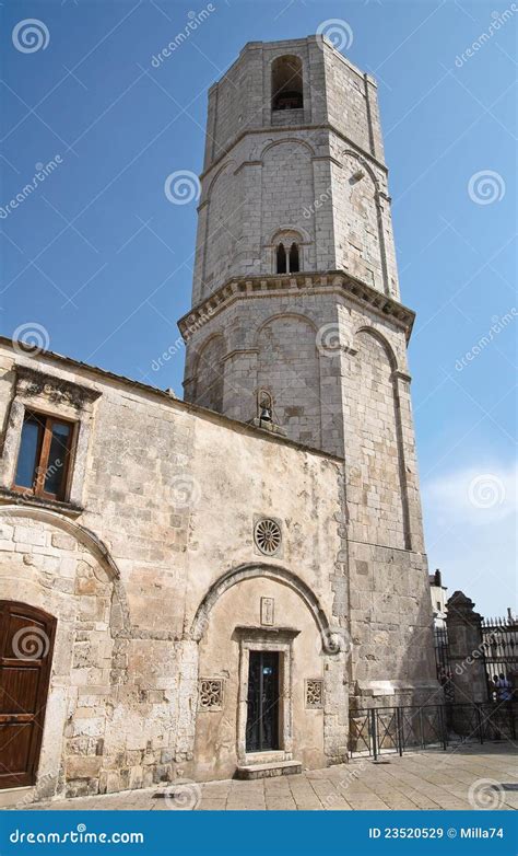 Sanctuary of Monte Sant Angelo. Puglia. Italy Stock Image - Image of ...