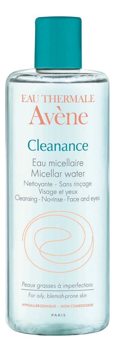 Desmaquillante agua micelar Avène Cleanance para piel grasa con