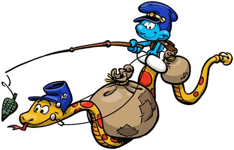 Snake Smurf Clipart Full Size Clipart 2020259 Pinclipart