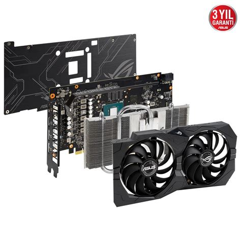 Asus Rog Strix Geforce Gtx 1660 Super Advanced Edition 6gb Gddr6 192 Bit Ekran Kartı Gaming Gen Tr