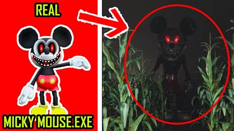 Micky Mouse Exe Captados En Camara En La Vida Real Youtube