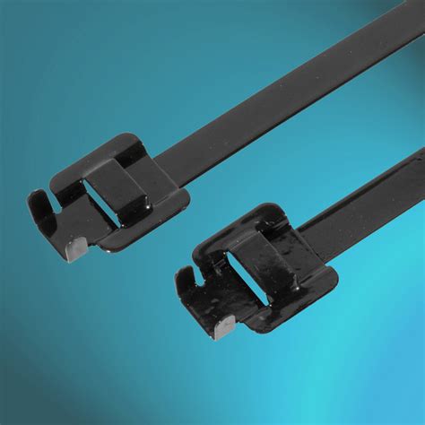 Releasable Epoxy Polyester Coated Stainless Steel Cable Ties