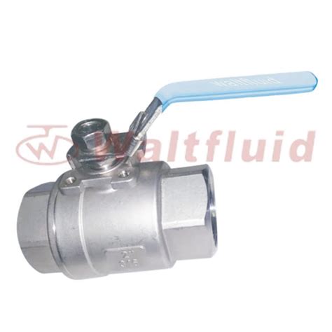 2 PC Stainless Steel Ball Valve Full Port 1000WOG PN69 ISO 5211 Mount