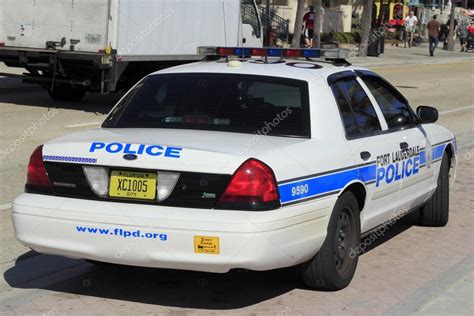 Fort Lauderdale Police Car Back – Stock Editorial Photo © serenethos ...