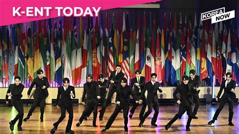 Seventeen Delivers Speech On The Importance Of Sharing At UNESCO HQ