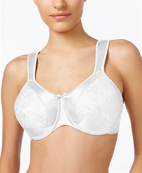 Bali Minimizer Satin Tracings Comfort Strap Underwire Bra 3562 Macys