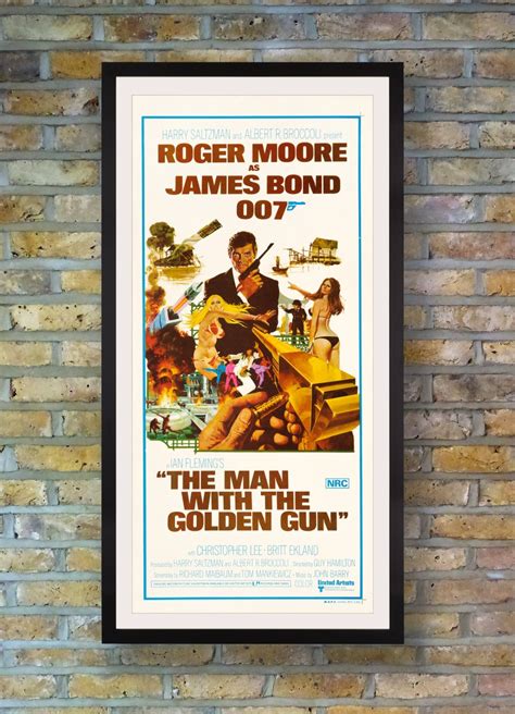 James Bond Poster, The Man with the Golden Gun by Robert McGinnis, 1974 ...