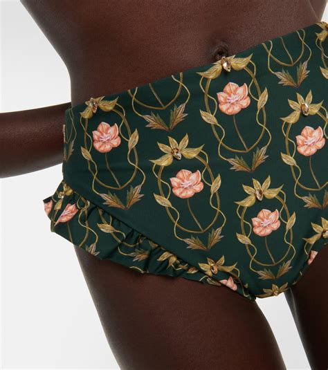 Agua by Agua Bendita Jengibre Esotérico printed bikini bottom Agua by Agua Bendita