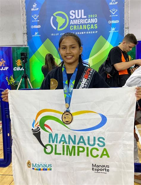 No Rio de Janeiro jovem atleta do Manaus Olímpica é campeã sul