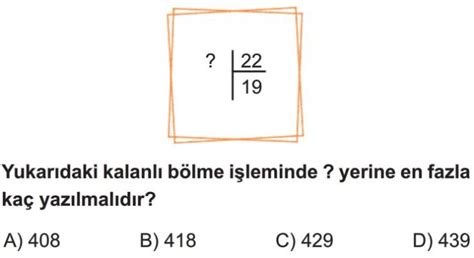 S N F Arpma Ve B Lme Lemleri Aras Ndaki Li Ki Test Z