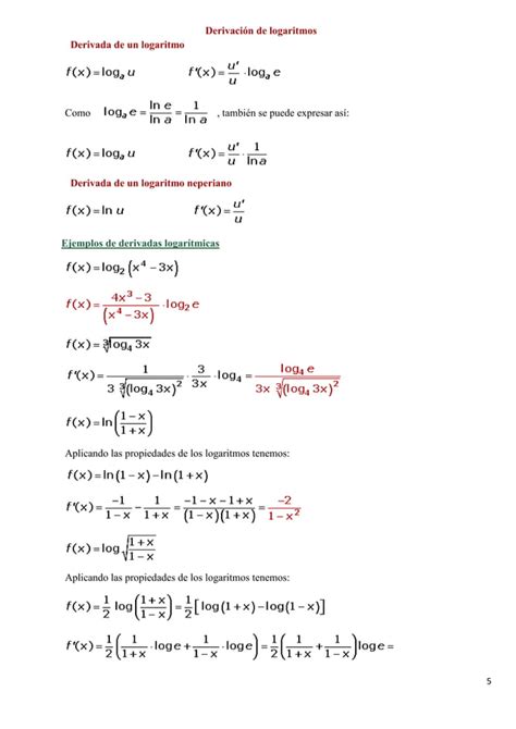 Calculo De Derivadas Pdf Descarga Gratuita