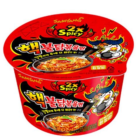 Samyang Hot Chicken 2x Spicy Big Bowl 105g WaNaHong