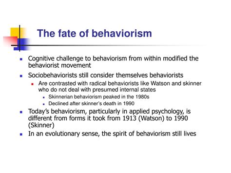 Ppt Behaviorism Powerpoint Presentation Free Download Id 5572881