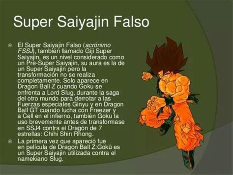 Super Saiyan Falso DRAGON BALL ESPAÑOL Amino